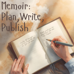 Caroline created via Canva
